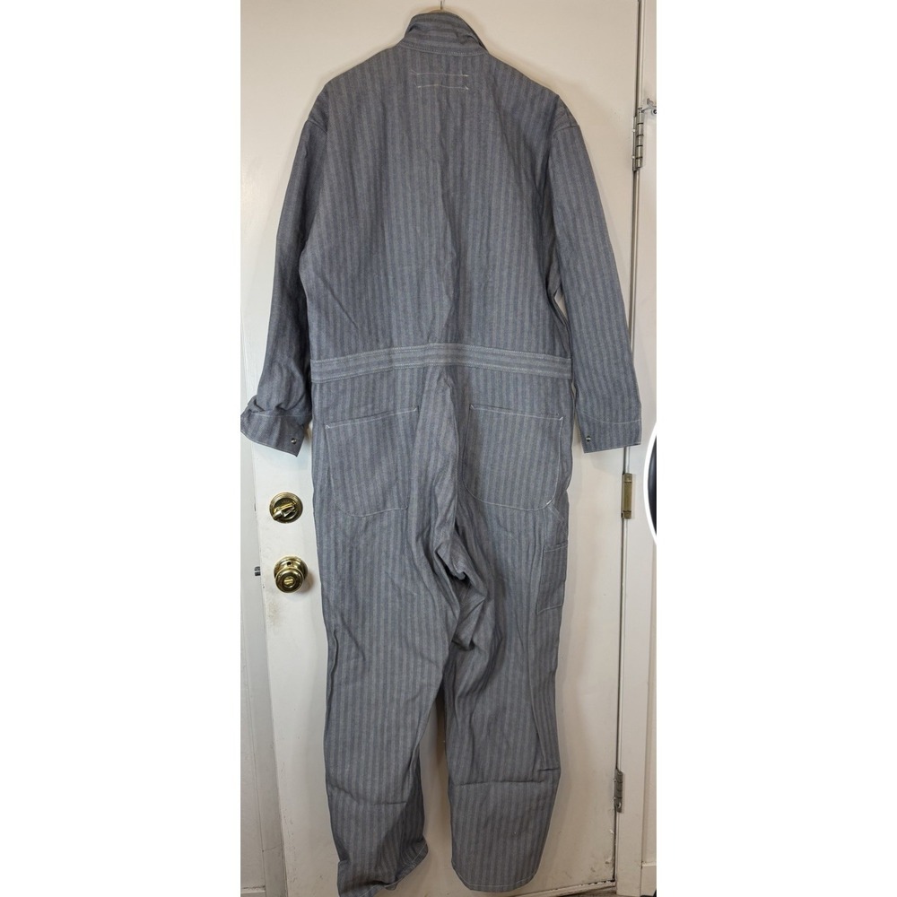 Red Kap‎ Coveralls Work Mechanic Construction Size 50 RG Grey Blue - Picture 5 of 5